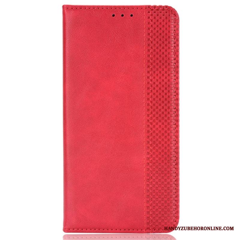 Nahkakotelo Xiaomi Redmi Note 14s Vintage-tyylinen