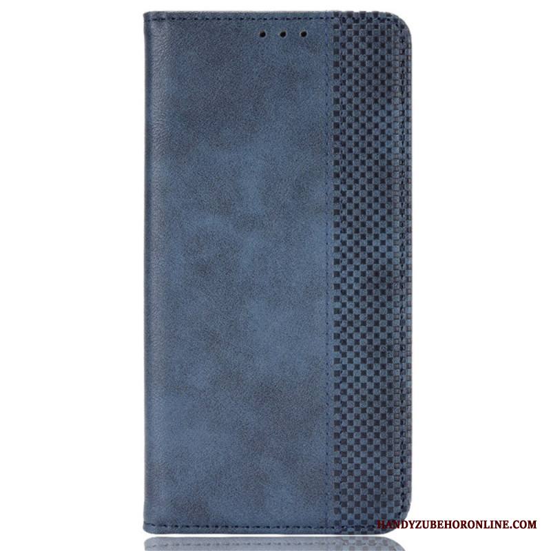 Nahkakotelo Xiaomi Redmi Note 14s Vintage-tyylinen