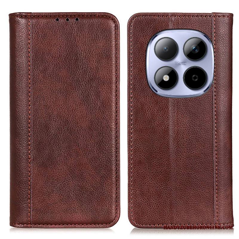 Nahkakotelo Xiaomi Redmi Note 15 Pro 5g Haljasnahka