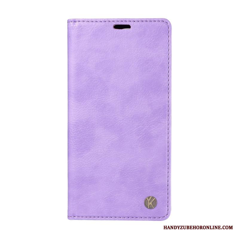 Nahkakotelo Xiaomi Redmi Note 15 Pro 5g Retro Yikatu Yk Suojakuori