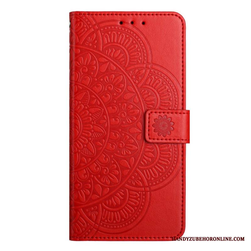 Nahkakotelo Xiaomi Redmi Note 15 Pro Plus 5g Mandala-kaiverrus