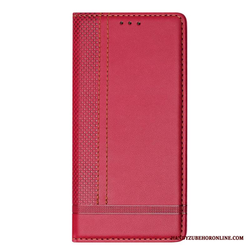 Nahkakotelo Xiaomi Redmi Note 15 Pro Plus 5g Ruudukkokuvio