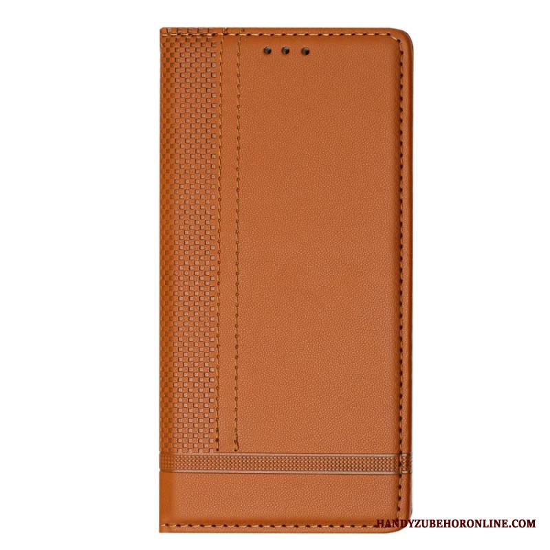 Nahkakotelo Xiaomi Redmi Note 15 Pro Plus 5g Ruudukkokuvio