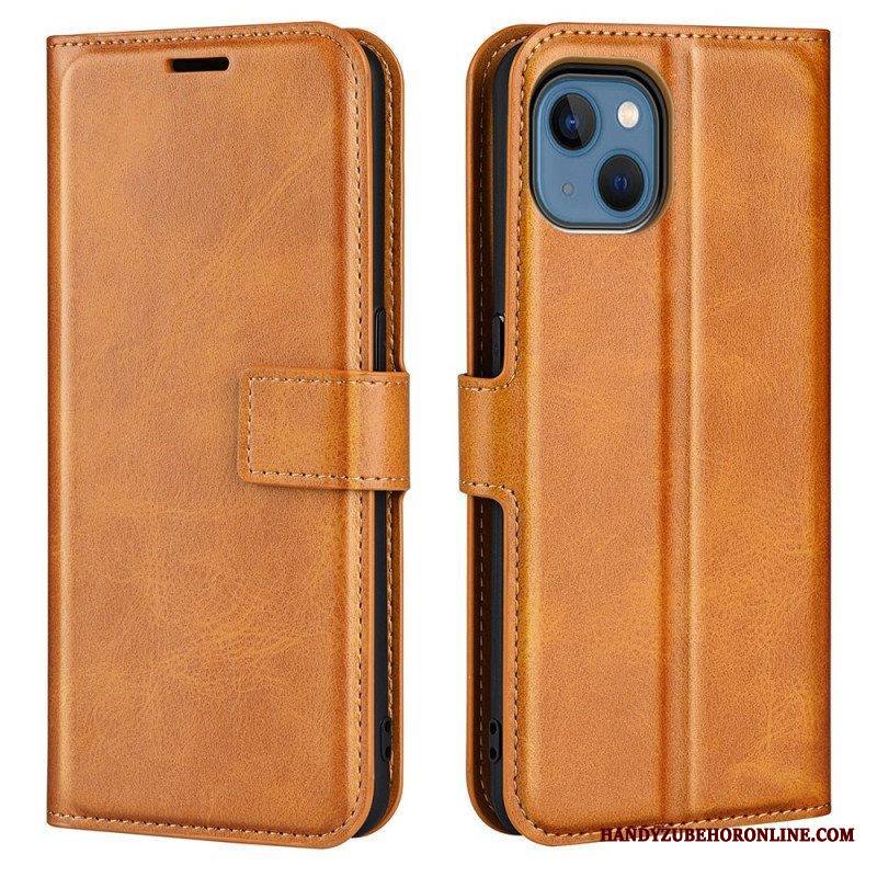 Nahkakotelo iPhone 14 Plus Ohut Extreme Leather -efekti