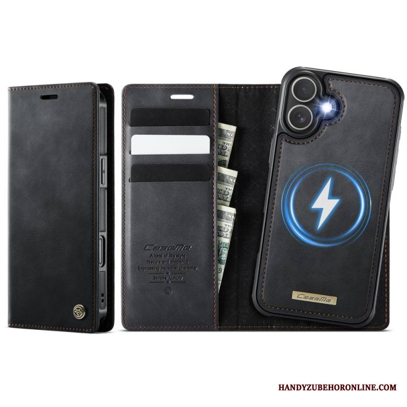 Nahkakotelo iPhone 17 Magsafe-yhteensopiva Irrotettava Kotelo Ja Rfid-suoja