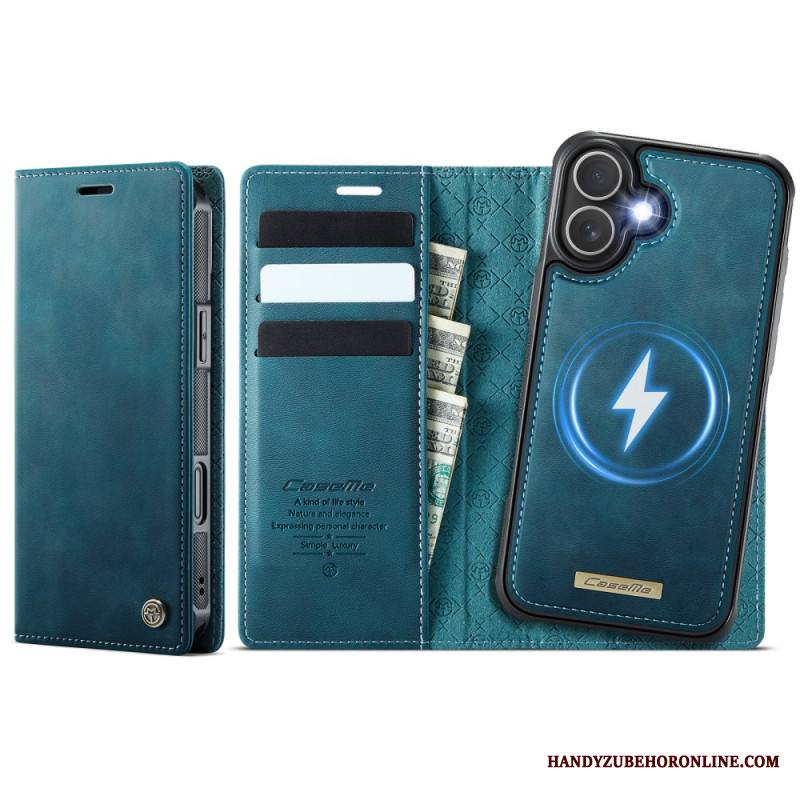 Nahkakotelo iPhone 17 Magsafe-yhteensopiva Irrotettava Kotelo Ja Rfid-suoja