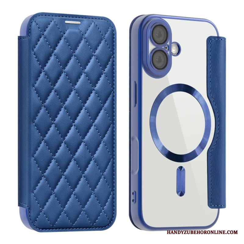 Nahkakotelo iPhone 17 Magsafe-yhteensopiva Tikattu