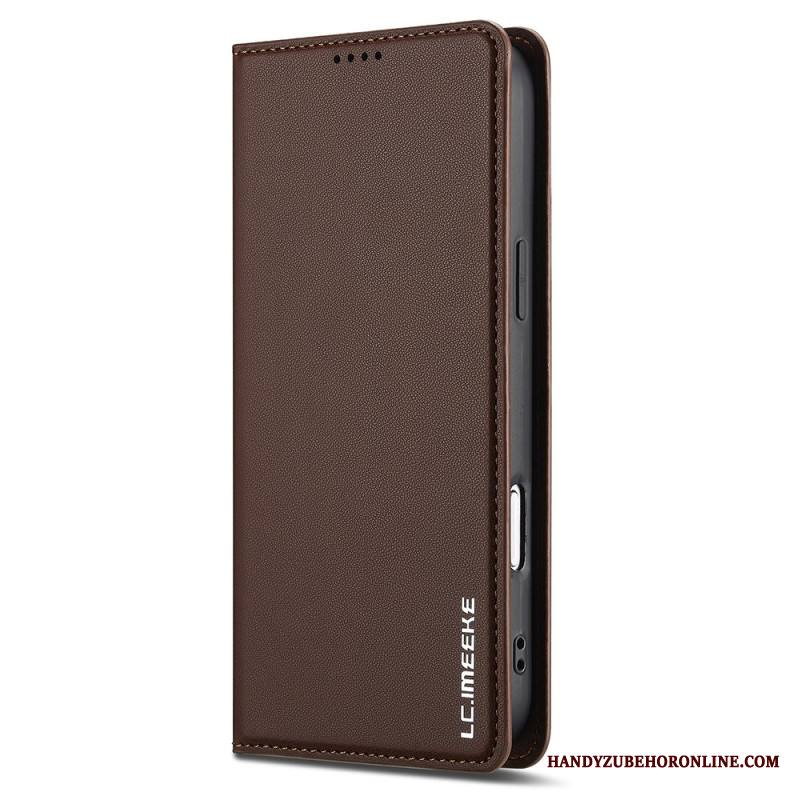 Nahkakotelo iPhone 17 Pro Klassinen Lc.imeeke Suojakuori