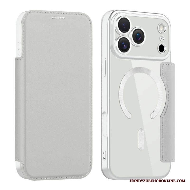 Nahkakotelo iPhone 17 Pro Magsafe-yhteensopiva Rfid-suojauksen Kanssa