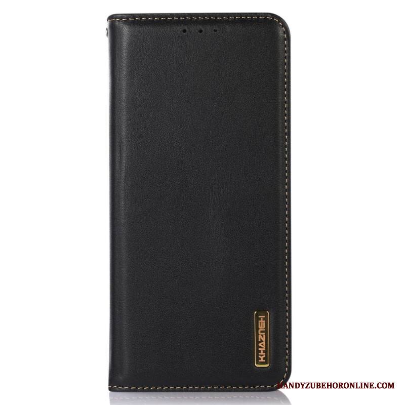 Nahkakotelo iPhone 17 Pro Max Ensiluokkainen Nahka Khazneh Suojakuori