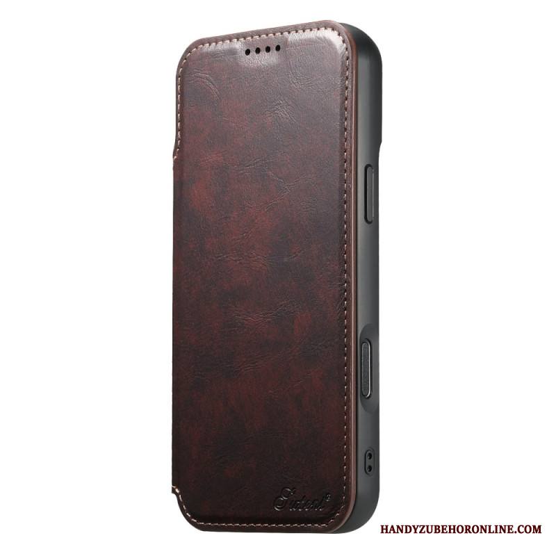 Nahkakotelo iPhone 17 Pro Max Magsafe-yhteensopiva