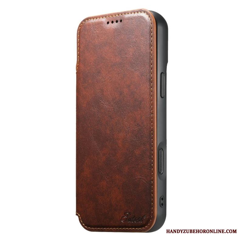 Nahkakotelo iPhone 17 Pro Max Magsafe-yhteensopiva