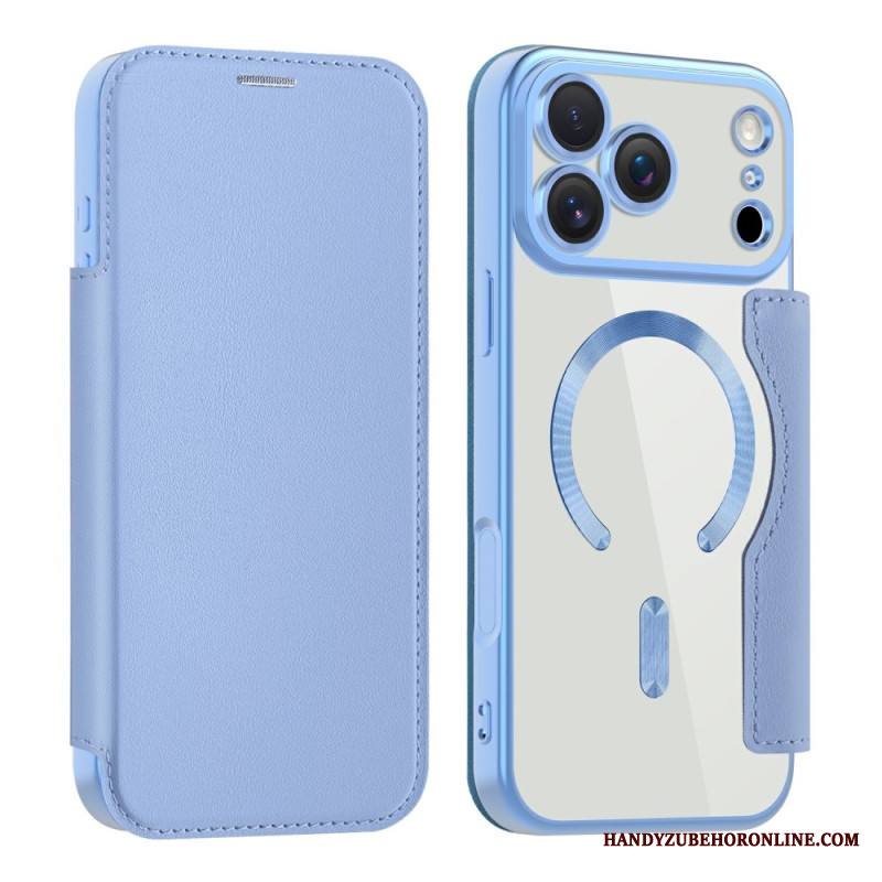 Nahkakotelo iPhone 17 Pro Max Magsafe-yhteensopiva Rfid-eston Kanssa Suojakuori