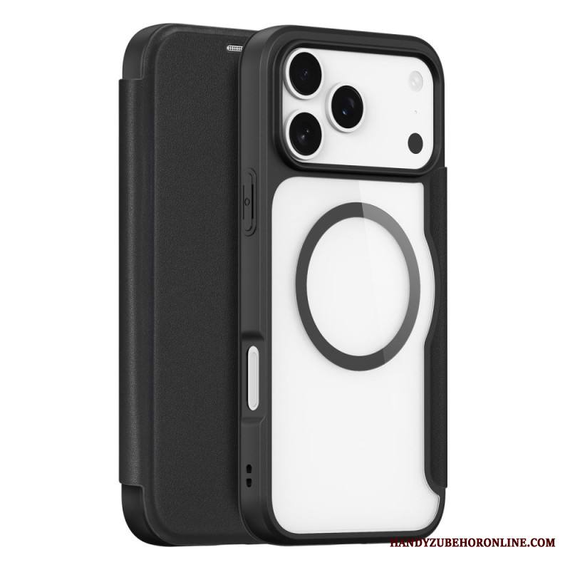 Nahkakotelo iPhone 17 Pro Max Magsafe-yhteensopiva Skin X Pro -sarja Dux Ducis