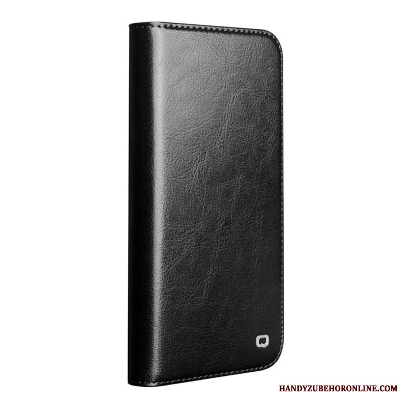 Nahkakotelo iPhone 17 Pro Max Qialino Nahka Suojakuori