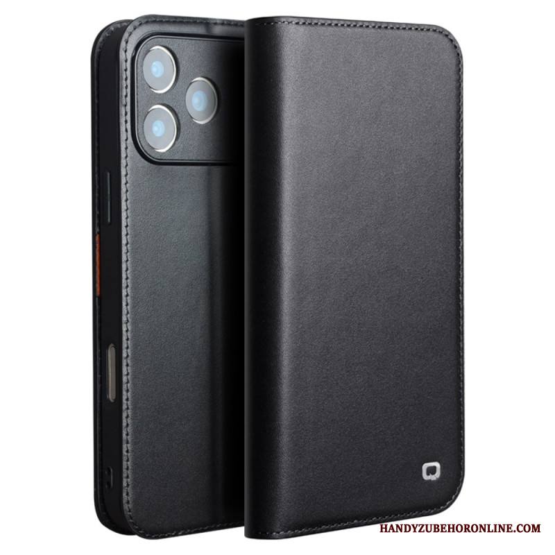 Nahkakotelo iPhone 17 Pro Puhelinkuoret Qialino