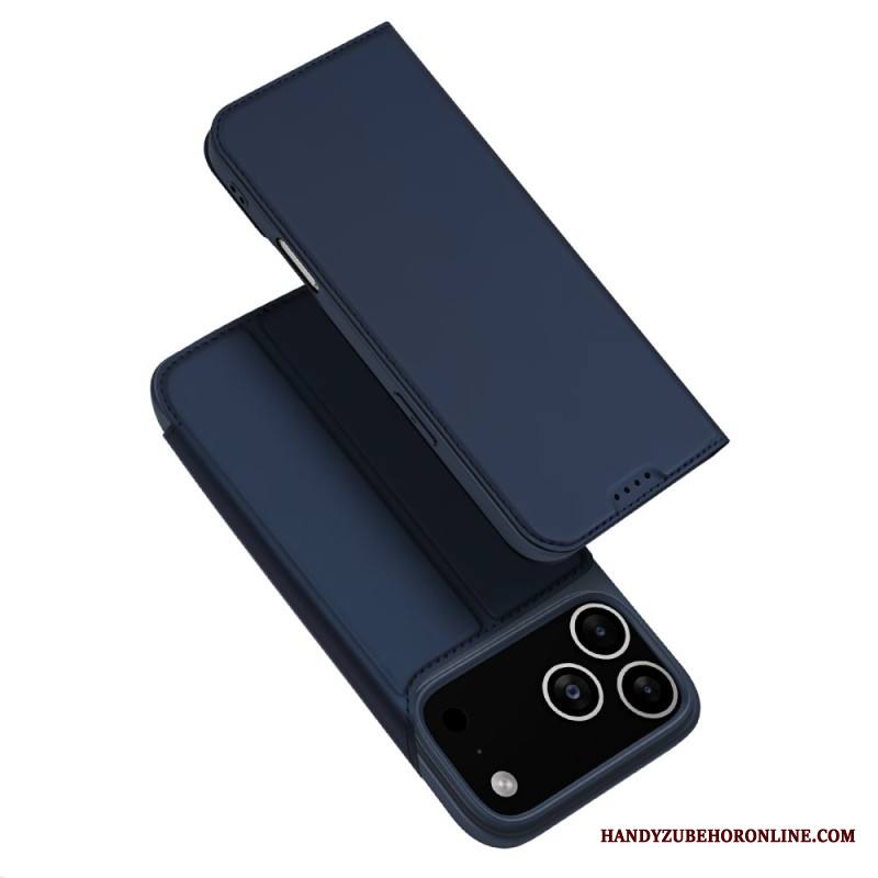 Nahkakotelo iPhone 17 Pro Skin Pro Series Dux Ducis Suojakuori