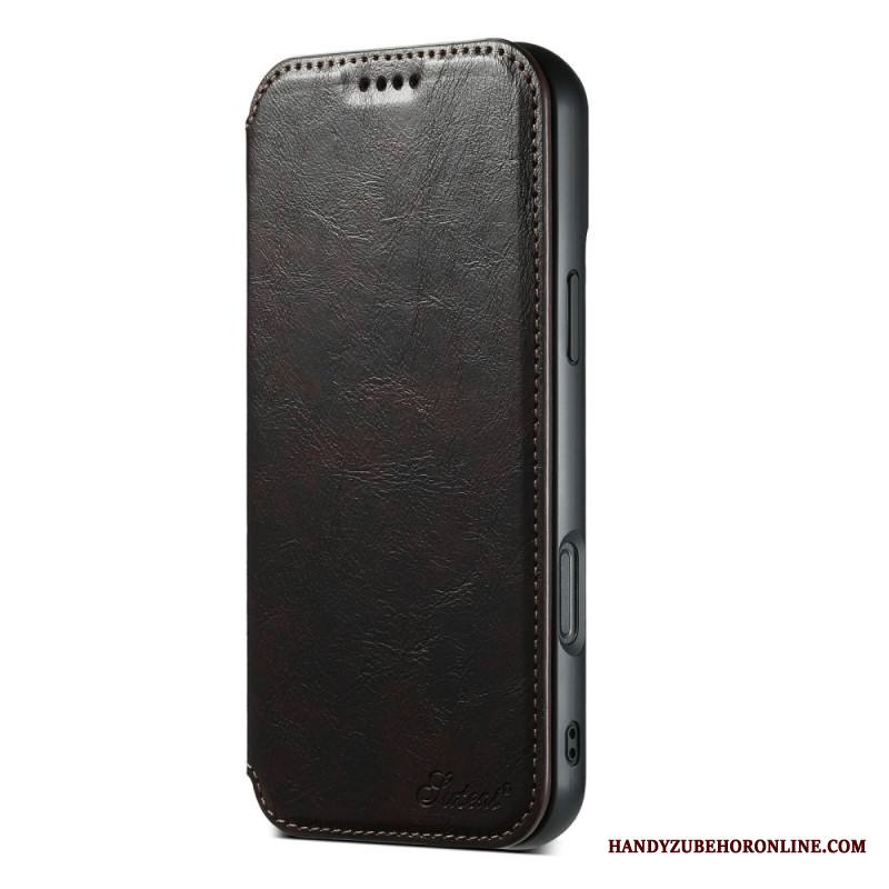 Nahkakotelo iPhone 17 Puhelinkuoret Magsafe-yhteensopiva