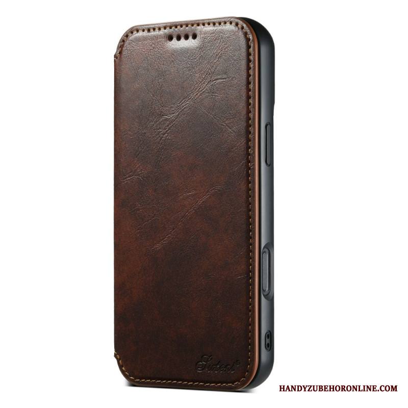 Nahkakotelo iPhone 17 Puhelinkuoret Magsafe-yhteensopiva