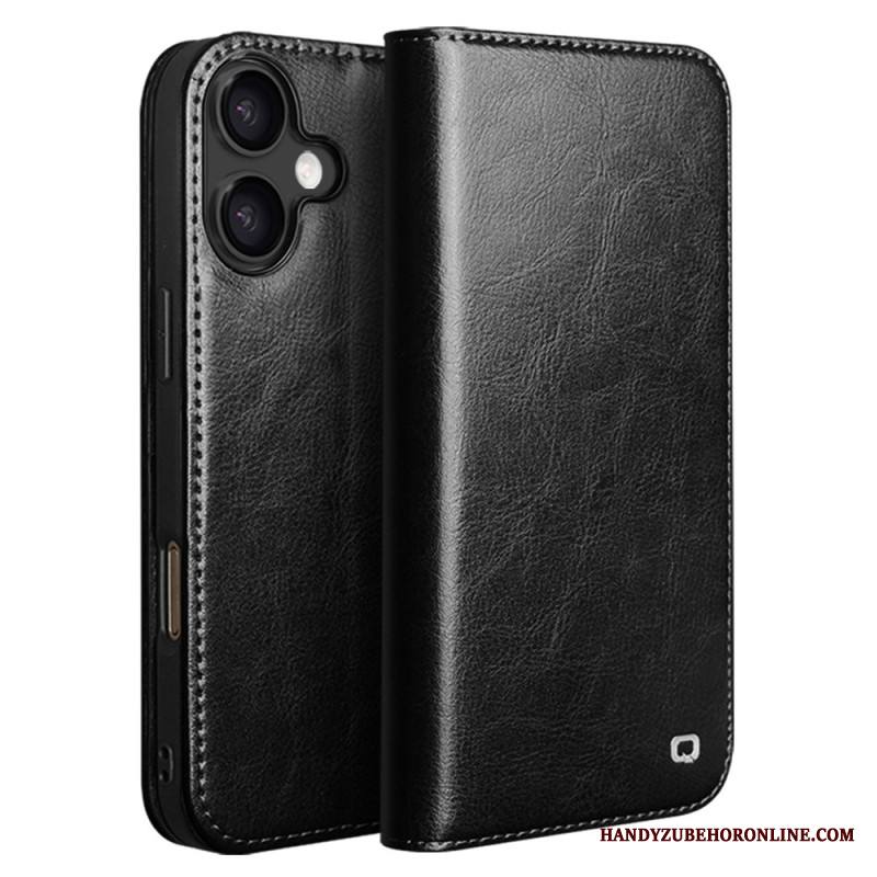 Nahkakotelo iPhone 17 Qialino Nahkalompakko