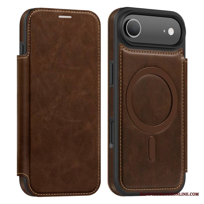 Nahkakotelo iPhone Air Magsafe-yhteensopiva Rfid-korttikotelon Kanssa Suojakuori