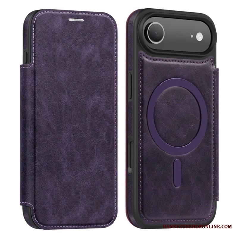 Nahkakotelo iPhone Air Magsafe-yhteensopiva Rfid-korttikotelon Kanssa Suojakuori