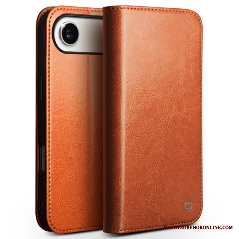 Nahkakotelo iPhone Air Puhelinkuoret Aitoa Nahkaa Qialino