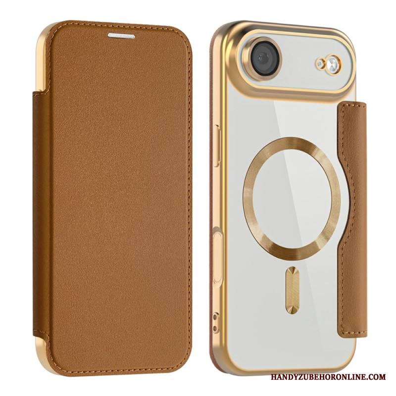 Nahkakotelo iPhone Air Puhelinkuoret Magsafe-yhteensopiva Rfid-eston Kanssa