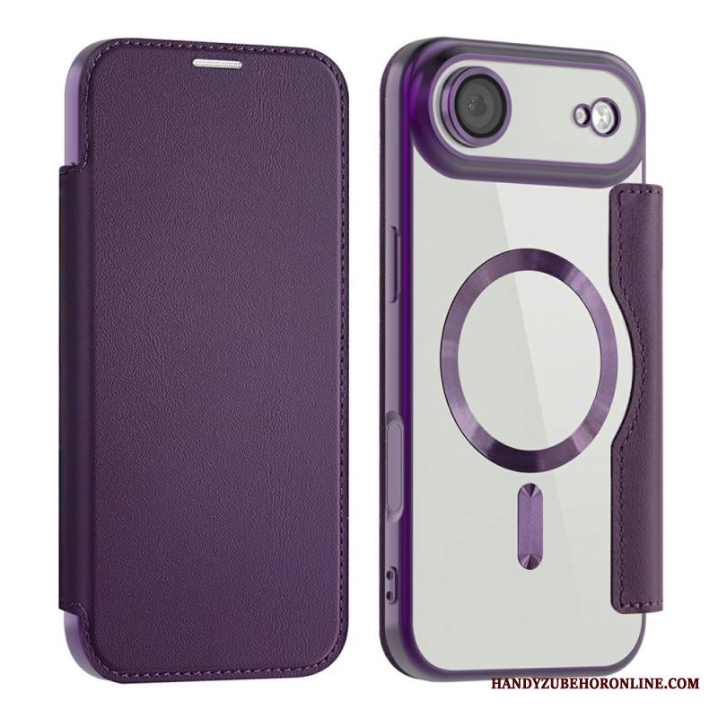 Nahkakotelo iPhone Air Puhelinkuoret Magsafe-yhteensopiva Rfid-eston Kanssa