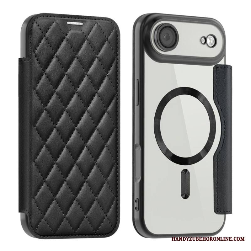 Nahkakotelo iPhone Air Puhelinkuoret Magsafe-yhteensopiva Tikattu