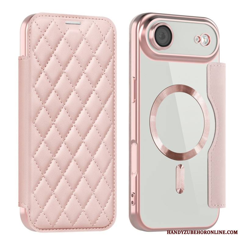 Nahkakotelo iPhone Air Puhelinkuoret Magsafe-yhteensopiva Tikattu