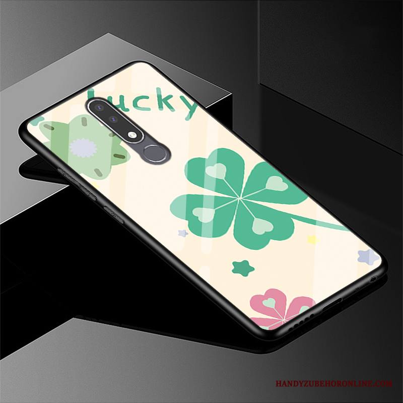Nokia 3.1 Plus Kuori Puhelimen Kuoret Vihreä Pehmeä Neste Persoonallisuus Murtumaton Muokata Yksinkertainen
