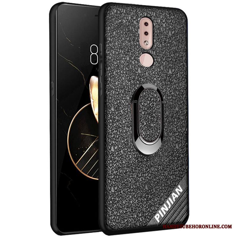 Nokia 4.2 Pehmeä Neste Kukkakuvio Kuori Nahka Kohokuviointi Silikoni Punainen
