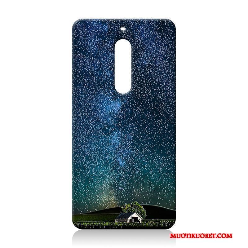 Nokia 5 Kuori Puhelimen Kuoret Suojaus Trendi Vihreä Pehmeä Neste Silikoni Kotelo