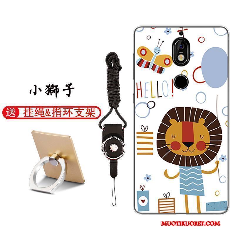 Nokia 7 Murtumaton Pehmeä Neste Suojaus Kotelo Kuori Sarjakuva All Inclusive