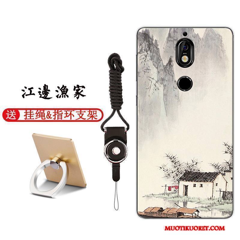 Nokia 7 Murtumaton Pehmeä Neste Suojaus Kotelo Kuori Sarjakuva All Inclusive