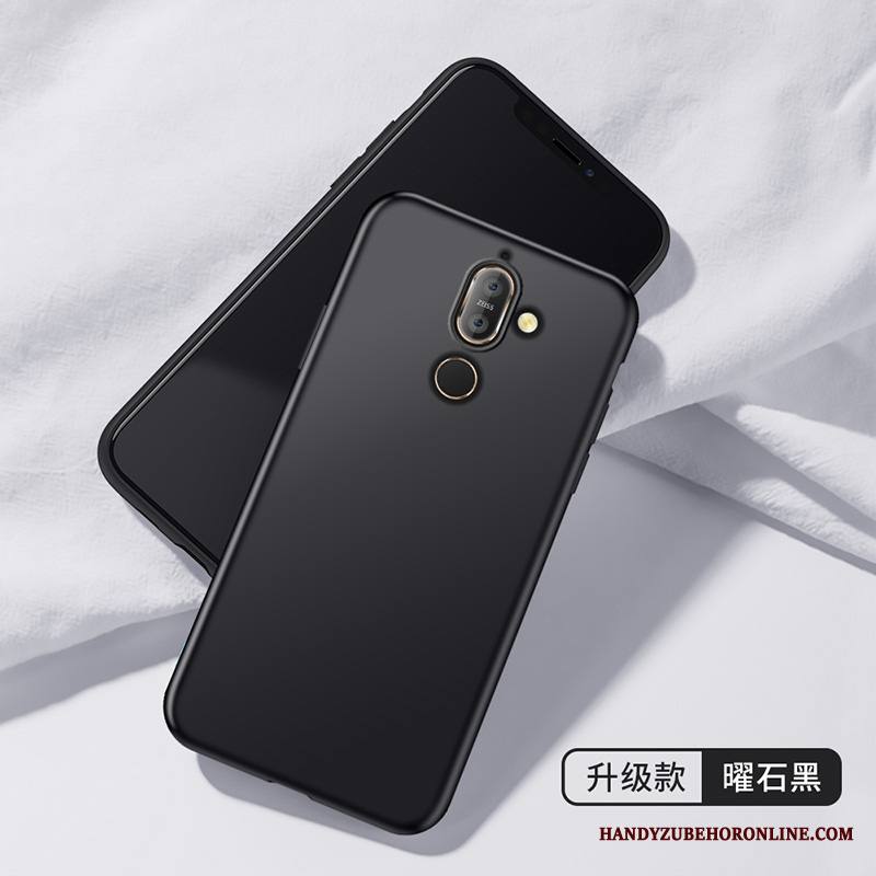 Nokia 7 Plus Suojaus Silikoni Jauhe Puhelimen Kuoret Kotelo Pehmeä Neste Kuori