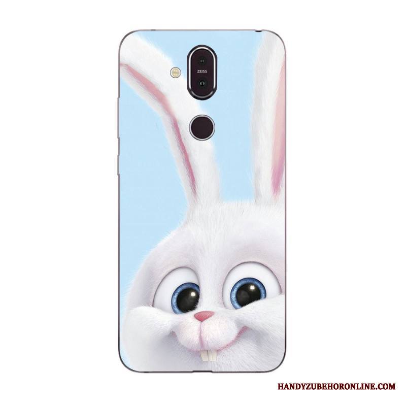 Nokia 8.1 Kuori Sarjakuva Puhelimen Uusi Murtumaton Kotelo Suojaus Vihreä