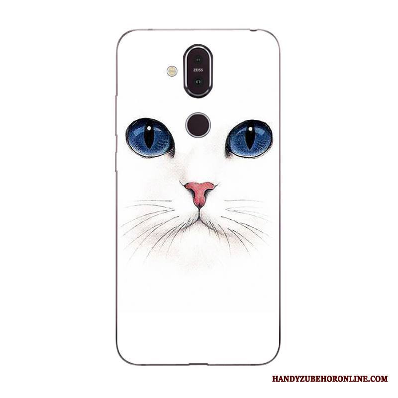 Nokia 8.1 Kuori Sarjakuva Puhelimen Uusi Murtumaton Kotelo Suojaus Vihreä
