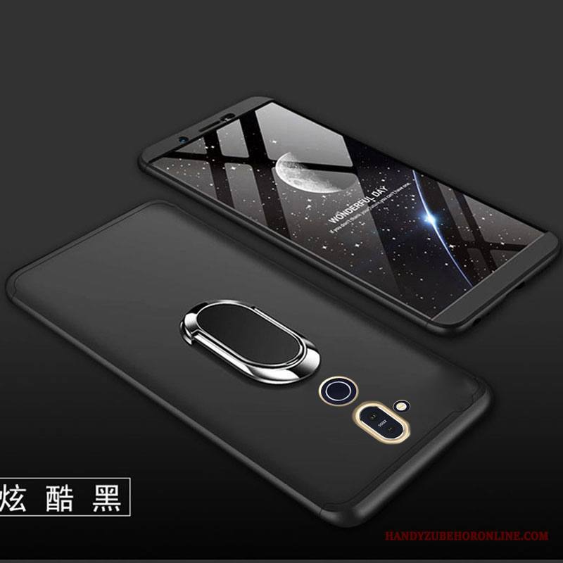 Nokia 8.1 Ohut Pesty Suede Kuori Kova All Inclusive Ultra Trendi