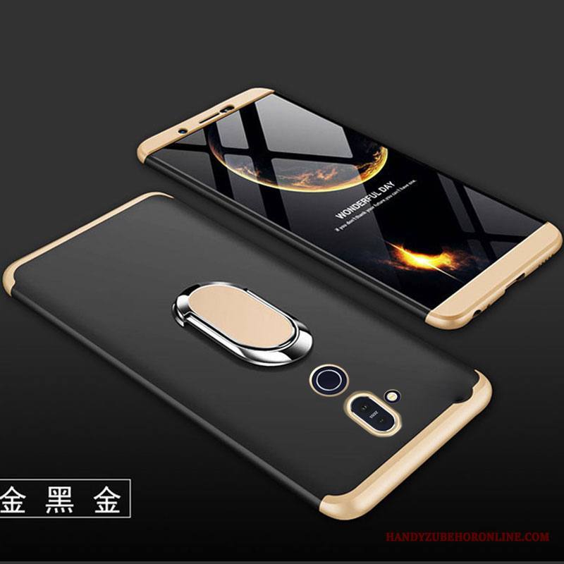 Nokia 8.1 Ohut Pesty Suede Kuori Kova All Inclusive Ultra Trendi