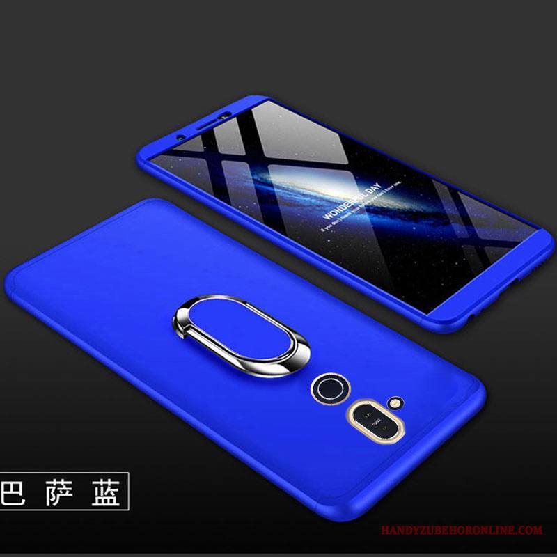 Nokia 8.1 Ohut Pesty Suede Kuori Kova All Inclusive Ultra Trendi