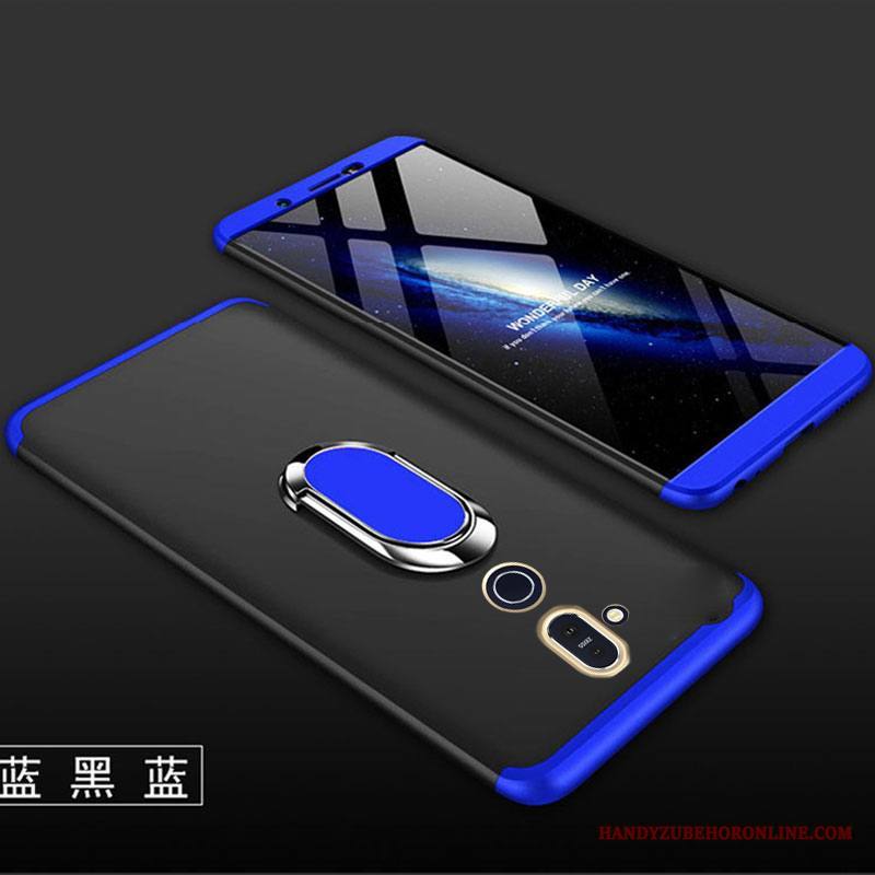 Nokia 8.1 Ohut Pesty Suede Kuori Kova All Inclusive Ultra Trendi