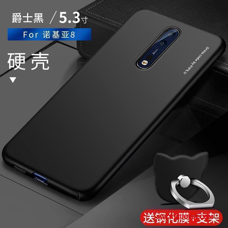 Nokia 8 Kuori Ultra Puhelimen Kuoret Ohut Suojaus Kova Kotelo Pesty Suede