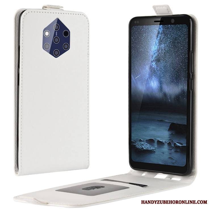 Nokia 9 Pureview Kuori Kortti Nahkakotelo Puhelimen Kuoret