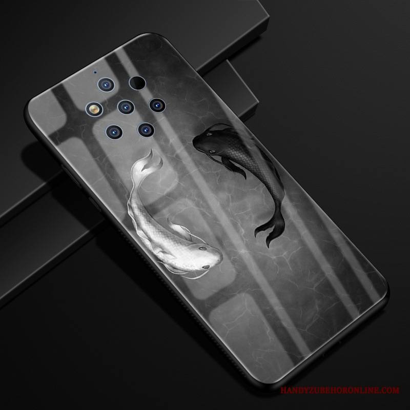 Nokia 9 Pureview Kuori Suojaus Kotelo Lasi Puhelimen Kuoret Jauhe Sarjakuva Murtumaton