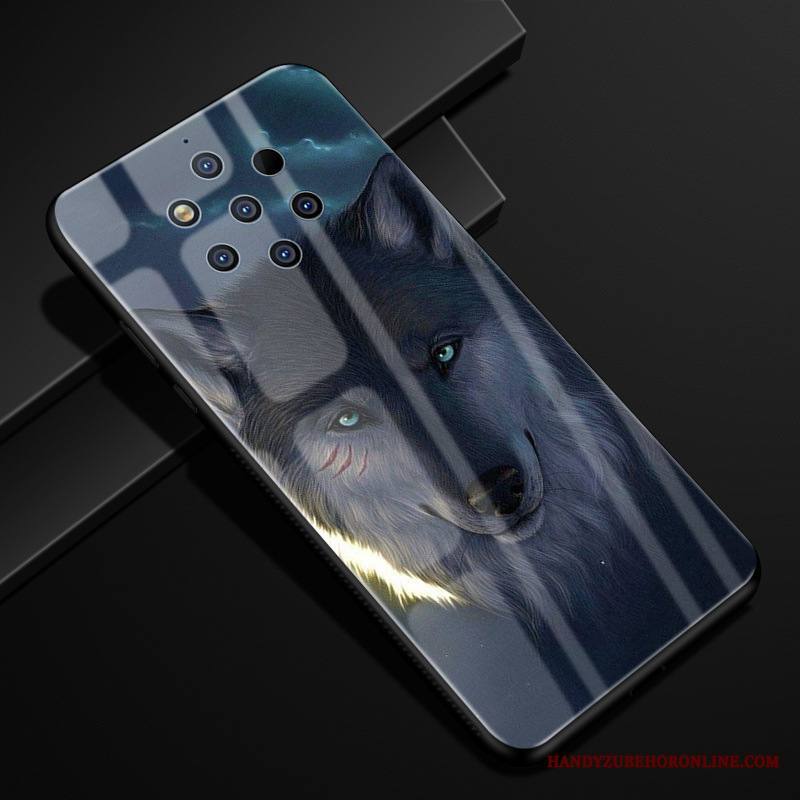 Nokia 9 Pureview Kuori Suojaus Kotelo Lasi Puhelimen Kuoret Jauhe Sarjakuva Murtumaton