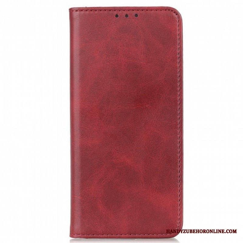 Puhelinkuoret Motorola Edge 20 Pro Kotelot Flip Halkaistu Nahka Design