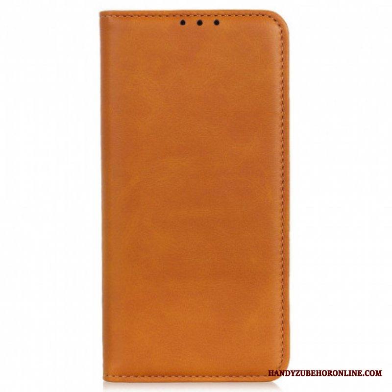 Puhelinkuoret Motorola Edge 20 Pro Kotelot Flip Halkaistu Nahka Design