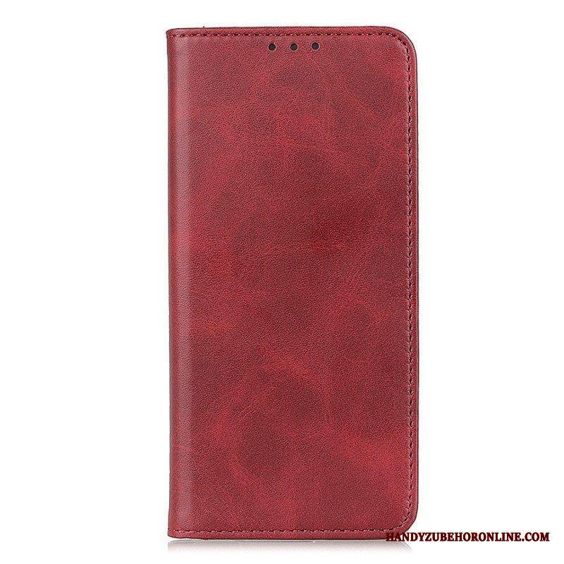 Puhelinkuoret Samsung Galaxy A14 / A14 5G Kotelot Flip Halkaistu Nahka